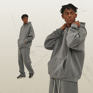 Fabricant de sweats à capuche personnalisés, 26 couleurs, 350 g/m², mélanges de coton, doublure en polaire, sweats à capuche surdimensionnés, sweats à capuche vierges pour hommes - Product Image 5