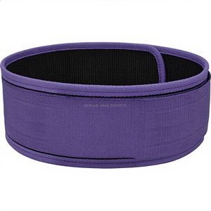 Cinturón de Levantamiento de Pesas para Entrenamiento en Gimnasio, Cinturón de Soporte de Fuerza con Logotipo Personalizado, Tamaño y Color por BURAQ MMA SPORTS - Product Image 2