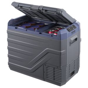 Frigorifero per Auto a Doppia Zona da 39 L, 12/24V DC, Portatile, Congelatore 100°F, Intervallo Regolabile -4-68°F, Frigo per Auto 12 Volt - Product Image 1