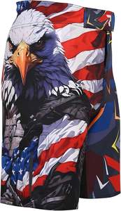 กางเกงขาสั้นสำหรับศิลปะการต่อสู้ผู้ชายคุณภาพสูง แห้งเร็ว ระบายอากาศได้ดี มีกระเป๋า กันน้ำ น้ำหนักเบา - Product Image 4