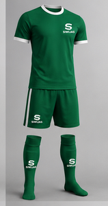 Conjunto de Uniforme de Fútbol Personalizado Verde, Secado Rápido, Equipación de Fútbol, Manga Corta, Ropa Deportiva - Product Image 1