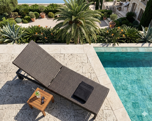 Tumbona atlatik de playa, patio, ratán, piscina, estilo ocio - Product Image 5