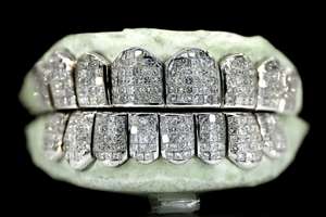 Grillz Dentales de Plata 925 con Corte Princesa, Escaneo Dental 3D, Proceso Rápido, Personalizados, Invisibles, con Incrustaciones de Diamantes VVS Cultivados en Laboratorio, Venta al por Mayor - Product Image 5