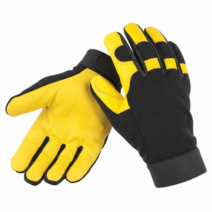 Guantes Mecánicos de Cuero Vacuno de Primera Calidad, Resistentes a la Abrasión, Suaves y Cómodos para Actividades al Aire Libre - Product Image 2