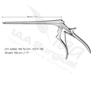 Pinzas Ferris Smith Kerrison de 18 cm de Alta Calidad con Certificación CE, Acero Inoxidable, Instrumento Médico de Neurocirugía para Uso Hospitalario - Product Image 3