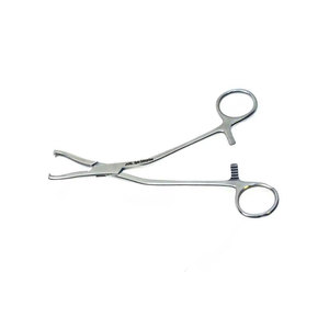 Orthopedic Surgical Manual Dingman Bone Holding Forceps <b>Clamp</b> Stainless Steel Curved Design 2x2 Teeth Heavy Duty Large Size - Product Image 4