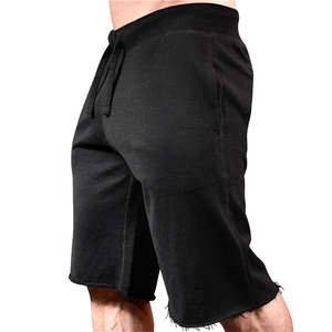 Pantalones Cortos Deportivos Casuales de Verano para Hombre, 100% Algodón, Cintura Alta, Cierre de Cremallera, Cintura Elástica, Largo hasta la Rodilla - Product Image 5