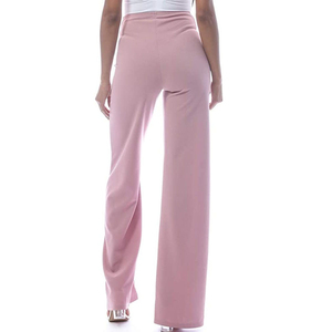Pantalones de chándal anchos de lona sólida personalizados al por mayor, precio más barato, para mujer, estilo urbano, para correr - Product Image 6