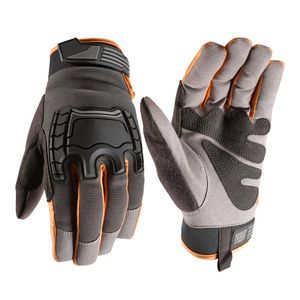 ถุงมือช่างหนังสังเคราะห์คุณภาพสูง Amara ป้องกันมือด้วยเทคโนโลยี TPR ป้องกันไฟฟ้าสถิต ทนต่อแรงกระแทกและการเจาะทะลุ - Product Image 2