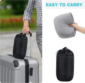 หมอนรองคอทรงเมโมรี่โฟมรองคอไหล่คอและรองเอวเพื่อบรรเทาอาการปวด - Product Image 4