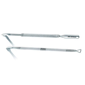 Cuticle Remover Silver Premium Cuticle Pusher and Gel Polish Remover Set Nail <b>Files</b> Professional Grade Stainless Steel - Product Image 5