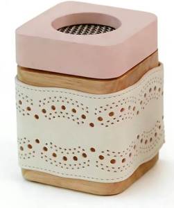 Quemador de Incienso Mubkhar de Bambú Hecho a Mano, Porta Incienso Árabe, Diseño Decorativo Tradicional Elegante, Ecológico y Anti-Olores - Product Image 2
