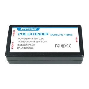 10/100Mbps 1in 2 Ra 3 Cổng 15W <span class=keywords><strong>Mini</strong></span> POE Repeater CCTV Ip Camera Mạng PoE Mở Rộng 250 Mét - Product Image 5