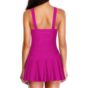 Custom Women's Handmade Bikini Cover-Up Swimdress Beachwear with Front Logo Quick-Dry Sleeveless Low MOQ - Product Image 1