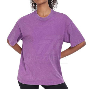 Camisetas Extra Grandes para Mujer, Ecológicas, de Alta Calidad, Transpirables, de Secado Rápido, 100% Algodón, Hombros Caídos, Corte Holgado, Casual - Product Image 4