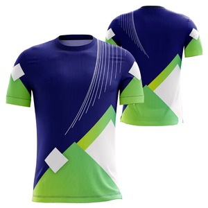Camiseta de Fútbol Sublimada Personalizada Unisex Blanca de Manga Corta con Cuello Redondo, Absorbente de Humedad, Impresión con Nombre del Equipo, para Adultos, Todas las Temporadas - Product Image 1