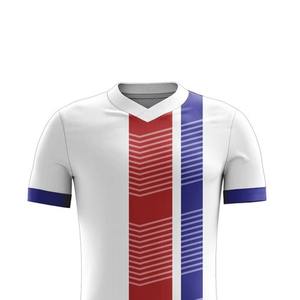 Nuevo Diseño Personalizado de Uniforme de Fútbol Unisex, Camiseta de Fútbol con Mangas Cortas, Tejido Transpirable Estampado - Product Image 4