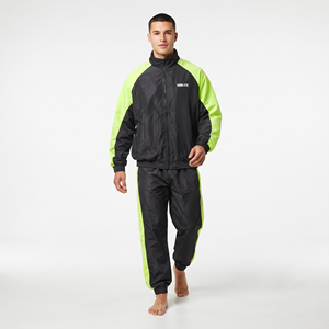 Custom Men's Nylon <b>Jogger</b> Suit <b>Plus</b> <b>Size</b> Oversized Tracksuit Lightweight Casual Gym Wear Sports Outfit - Product Image 5