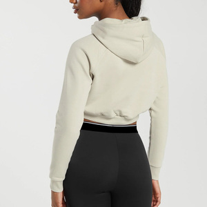 Sudaderas con Capucha Cortas Personalizadas para Mujer, Sudaderas con Capucha, Ropa Casual, Fabricante de Exportación OEM de Pakistán - Product Image 2