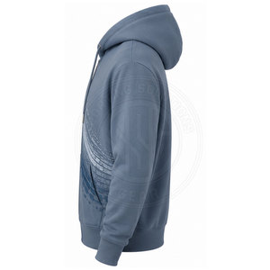Sweats à capuche zippés, sweats à capuche zippés confortables, matière en mélange de coton pour un usage quotidien moderne. - Product Image 3