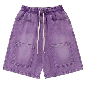 High Quality Custom Gym Summer Plus Size <b>Men's</b> Shorts <b>Men</b> Denim <b>Jeans</b> Shorts <b>Men</b> Shorts - Product Image 4