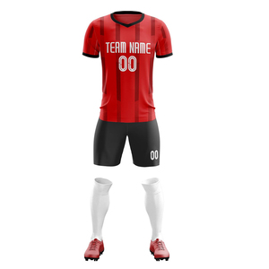 Conjunto de Uniforme de Fútbol Personalizado de Nuevo Diseño, Camiseta y Pantalones Cortos de Entrenamiento Profesional, Uniforme de Fútbol de Alta Calidad - Product Image 2