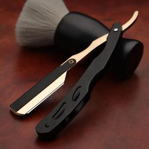 Luxury Barber Razor Professional Straight <b>Edge</b> Shaving <b>Tool</b> for Hair Beard Fade Styling - Product Image 3