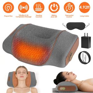 Massaggiatore Ergonomico 3-in-1 per Collo e Spalle con Timer 30 Minuti, Riscaldamento, Vibrazione e Compressione d'Aria per Alleviare il Dolore alla Schiena - Product Image 1