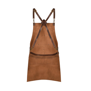 2026 New Style Best Quality <b>Reflective</b> Safety Working Leather Welding Apron <b>Top</b> Selling Safety Protection Clothing Wholesale - Product Image 4