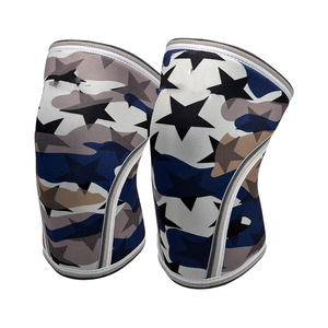 Rodillera de compresión de mezcla de algodón para hombre y mujer, suave, transpirable, para gimnasio, correr, baloncesto, alivio del dolor de artritis, deportes - Product Image 2