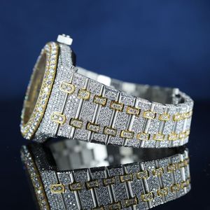 นาฬิกาเพชรโมอิสซาไนต์สแตนเลสสตีลคุณภาพสูง ระบบอัตโนมัติ สำหรับสวมใส่ทุกวัน เดินทาง และส่งออก - Product Image 4