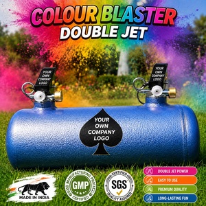 Poudre de couleurs Holi de qualité alimentaire pour la fête de remise des diplômes comprend des accessoires de pulvérisation Popper pour garçons et filles Color Run Smoke - Product Image 6
