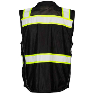 Chaleco Reflectante de Alta Visibilidad Personalizado, Ropa de Trabajo de Seguridad con Cinta Reflectante para Trabajadores Industriales, Proveedor - Product Image 2