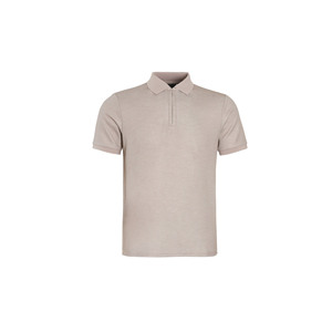 Ensemble polo et short décontracté d'été pour homme en fibre de bambou 100 % respirant à motif uni – Vente en gros - Product Image 4