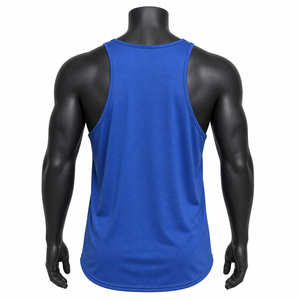 Débardeur de fitness d'été pour homme, coupe ample, col rond, tendance, en promotion - Product Image 4