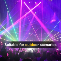 SHEHDS IP65 12W Laser Light RGB 16/20CH DMX ILDA Animation Dj Laser Light pour solution d'éclairage de scène de boîte de nuit