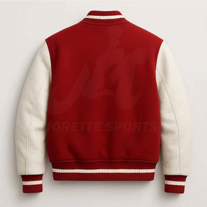 Veste de baseball décontractée fabriquée en usine pour le streetwear, offrant un confort décontracté, en tissu premium et matériaux durables. - Product Image 2