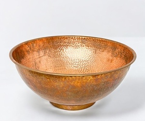 copper sink heavy quality copper <b>basin</b> strong metal copper sink durable finish copper <b>basin</b> long life copper sink premium metal - Product Image 3