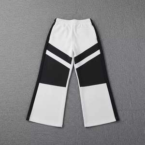 Pantalones Deportivos Anchos de Algodón 100% para Hombre, Personalizados con Serigrafía, Estilo Urbano, Holgados, con Tipografía Impresa, Casuales - Product Image 2