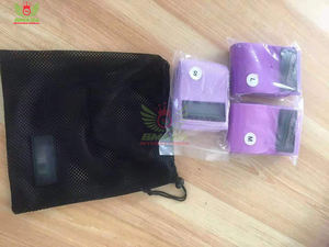 ชุดยางยืดออกกำลังกายสำหรับบริหารสะโพกผู้หญิง แบบวงกลม กว้าง กันลื่น สำหรับออกกำลังกายกล้ามเนื้อก้น ทำจากโพลีเอสเตอร์คุณภาพสูง - Product Image 4