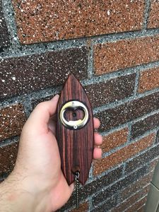 Eco-Friendly Bamboo Magnet Bottle <b>Opener</b> with Custom Logo Quality Beer Bottle <b>Openers</b> - Product Image 3