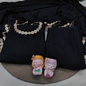 NUEVO ELEGANTE Y MODERNO SALWAR KAMEEZ DE TELA CHINON DE SEDA CON DUPATTA DE SECADO RÁPIDO, LISTO PARA FIESTAS, MANGAS COMPLETAS, TALLAS M A 10 XL - Product Image 5