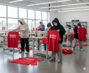 Camiseta Oversize Corta de Moda Urbana, la Más Vendida, de Fabricante Líder, Ajuste Holgado, Última Tendencia, Manga Corta, Hombros Caídos - Product Image 3