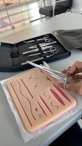 Rainbow Color Manual Medical Students Surgical Instrument Set Hospital Use Complete Suture <b>Pad</b> Wounds <b>Practice</b> Surgical Tools CE - Product Image 4