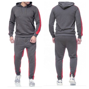 Men's Custom Gymwear Jogger <b>Tracksuits</b> OEM Training Sweatshirts for Winter Season - Product Image 4