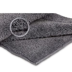 Customised Manufacturer's Household <b>Bathroom</b> Floor <b>Mat</b> Solid Color Cotton Plush Anti-Slip Eco-Friendly Machine Made Absorbent - Product Image 3