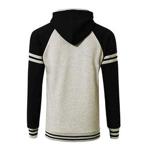 Sudadera con Capucha para Hombre, Manga Raglán, Color Sólido, Informal, Transpirable, Felpa Francesa, Ropa de Invierno, Corte Regular, ODM, Secado Rápido - Product Image 3