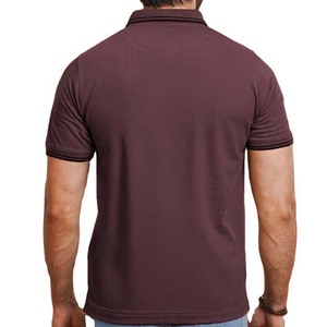 Chemises Polo Casual pour Hommes en Tissu Jersey Polyester/Coton de Haute Qualité, Design Personnalisé, Impression Numérique, Manches Courtes, Séchage Rapide - Product Image 5