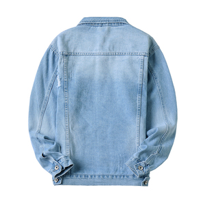 Nouvelle veste pour homme 2022, design original, veste en jean délavée pour homme, style streetwear - Product Image 2