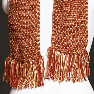 Bufanda de punto unisex de doble cara - Cálida y gruesa para el invierno - Muffler de punto acanalado suave con logo personalizado - Product Image 6